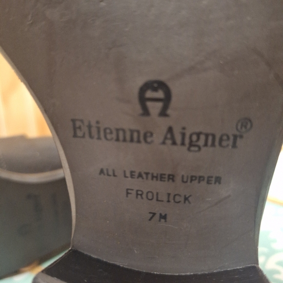 Made in Brazil ETIENNE AIGNIER brown leather loafers 7 - Picture 7 of 10